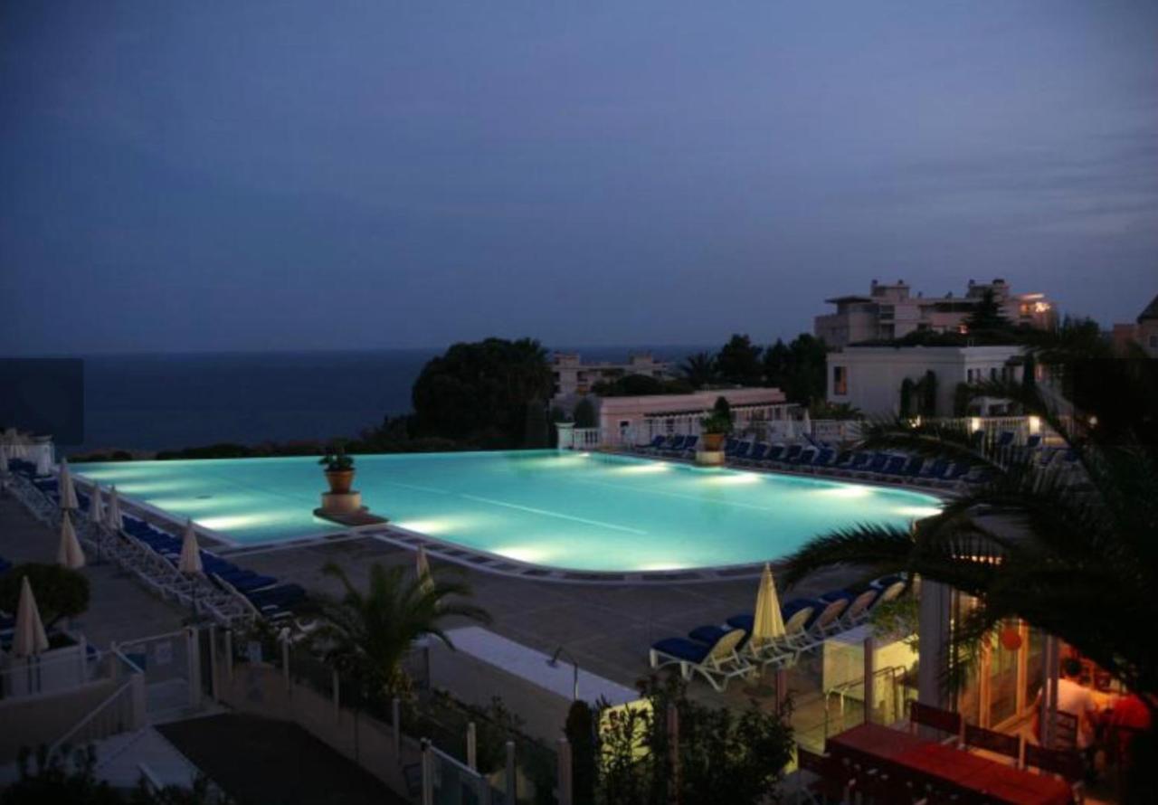 Exceptionnel Sur Cannes Vue Mer Piscine Exterior foto