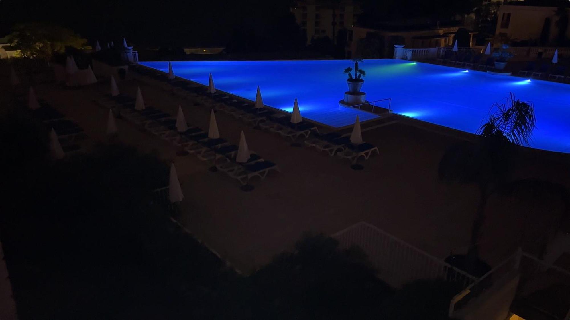Exceptionnel Sur Cannes Vue Mer Piscine Exterior foto
